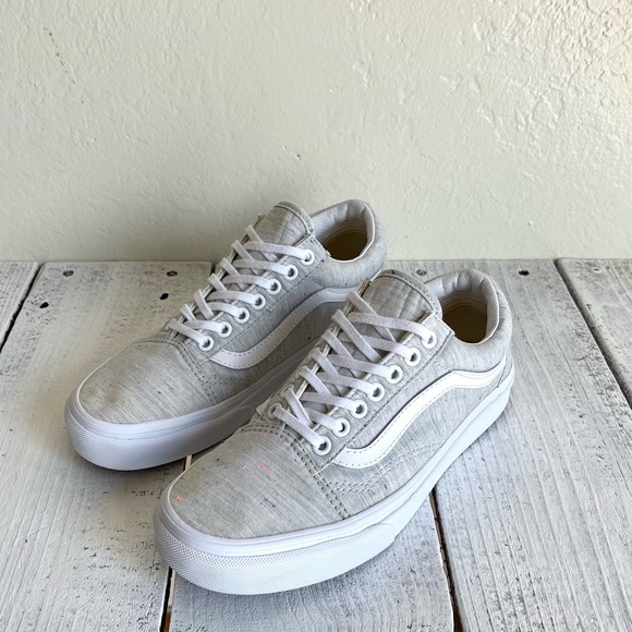 Vans Shoes - Vans Old Skool Speckle Jersey Grey Women’s Size 6.5